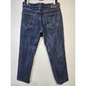 Bullhead Mens Size 32x28 Straight Leg Denim Jeans Dark Wash Tag 32x30